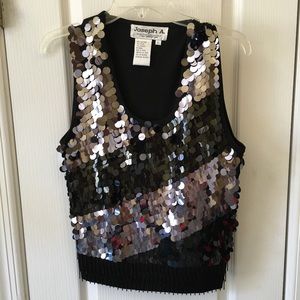 Cocktail sleeveless top